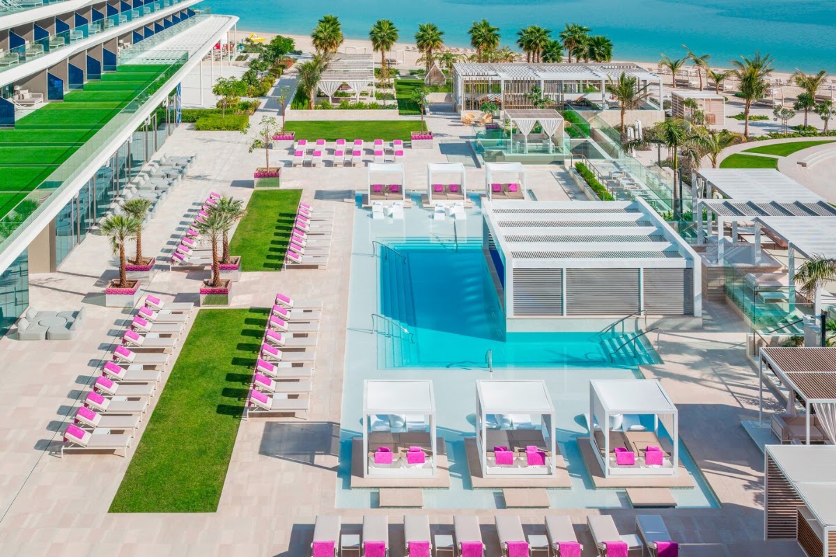 Wet Deck at W Dubai The Palm
