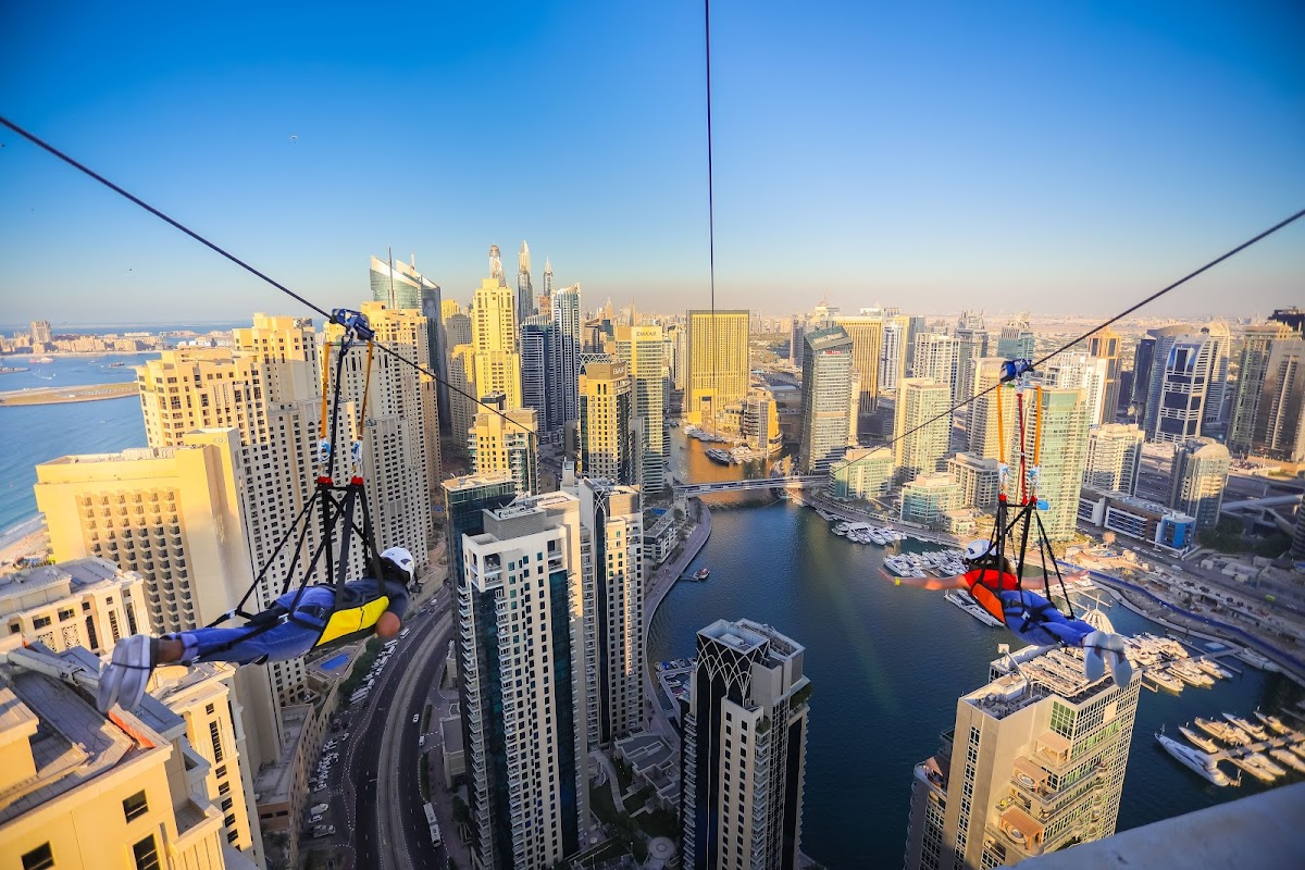 XLine Dubai Marina Zipline